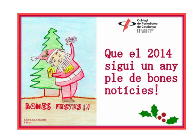 2013 Selam Sala guanya el IV Concurs de Dibuix de Nadales Periodístiques