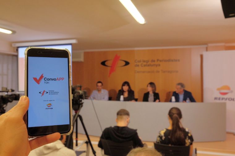 2018 Neix CONVOAPPTGN, l’app de rodes de premsa del Camp de Tarragona.